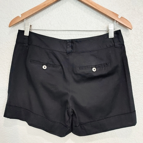 WHBM Black Cargo Shorts Size 4 - Picture 4 of 9